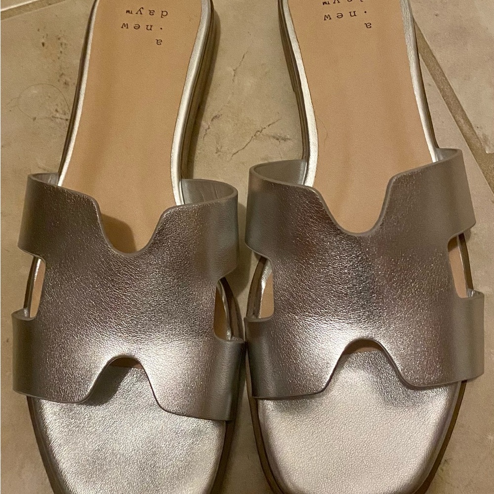 Silver Women's Sandals
